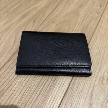명함지갑 vegetable tanned leather