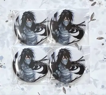 [오늘 한정 가격] BLEACH 캔뱃지 쿠로사키 이치고 4개