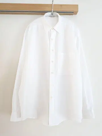 새상품급! 오라리 WASHED FINX TWILL BIG SHIRTS 4