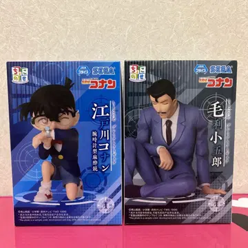 명탐정 코난 쵸코노세 피규어 세트 에도가와 코난 유명한(모리 코고로)
