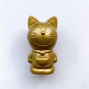 도라에몽 산토리 손가락 인형 피규어 소프트 비닐 골드 금 시크릿