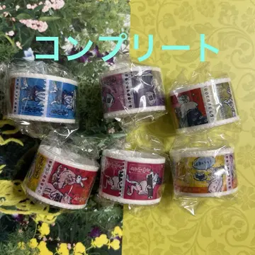 조수 그림 화마 스시 우표풍 마스킹 테이프 컴플리트 5종 세트