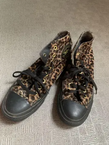 [ 26.5cm ] 컨버스 레오파드 무늬 레어