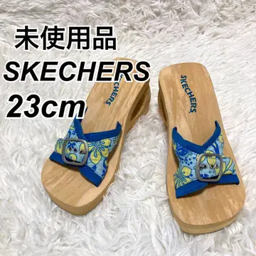미사용품 SKECHERS 스케쳐스 플랫폼 샌들