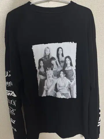 BABY MONSTER 긴팔 티셔츠