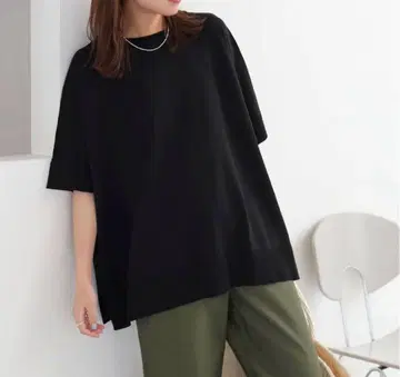 relume 워셔블 쿨 판초 풀오버