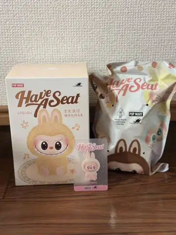 라부부 LABUBU Have A Seat 봉제인형 Dada