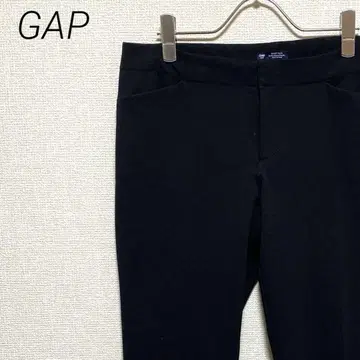 GAP 슬랙스 밑단 슬릿 앵클 기장 심플 포켓 부착 빅 사이즈