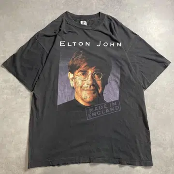 90s USA 제작 ELTON JOHN 투어 T vintage 티셔츠