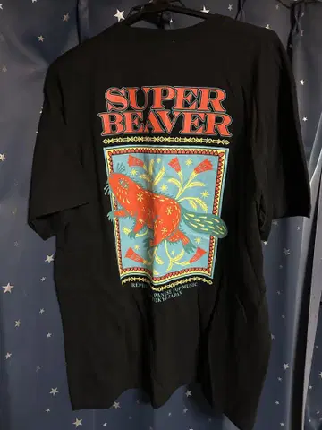 SUPER BEAVER 월 아트 티셔츠