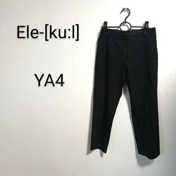 S342 블랙 슬랙스 YA4 얇은 소재 바지 팬츠