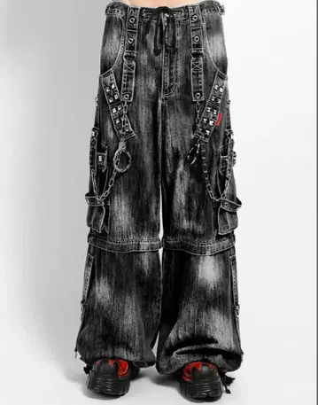 TRIPP NYC LOCK UP DENIM PANT 스톰 워시