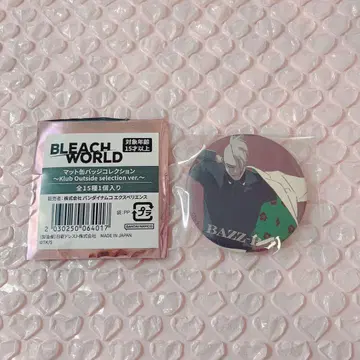 BLEACH WORLD 매트 캔뱃지 버즈비