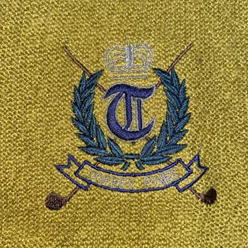 Torrey Pines V넥 니트 머스타드 카키