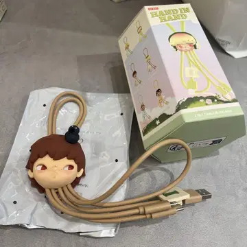 POP MART Hand in Hand HIRONO 충전 케이블