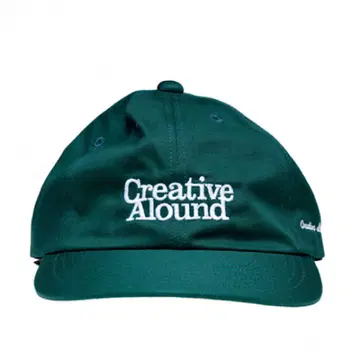 [새상품 미사용] ALOUND COTTON LOGO CAP GREEN