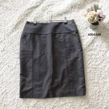 ARMANI 아르마니 타이트 스커트 L 그레이 40