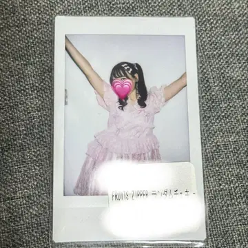 FRUITS ZIPPER 마츠모토 카렌 랜덤 폴라로이드