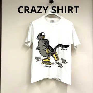 CRAZY SHIRT 그린파 캣 티셔츠 사이즈 S
