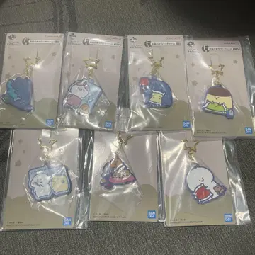제일복권 문구와 함께 F상 별 러버 참 7종 컴플리트