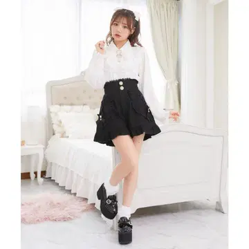 ROJITA 숏 팬츠 블랙