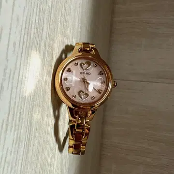 SEIKO 여성용 손목시계 작동 전파 솔라, 폴리싱 완료 s1949