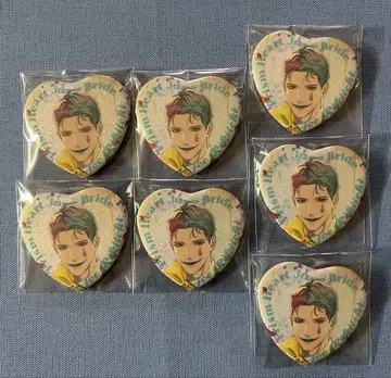 조리키이치 Prism Heart June Bride 캔뱃지 7종 세트