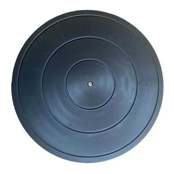 404mm ABS Monitor Round Rotating Stand Black