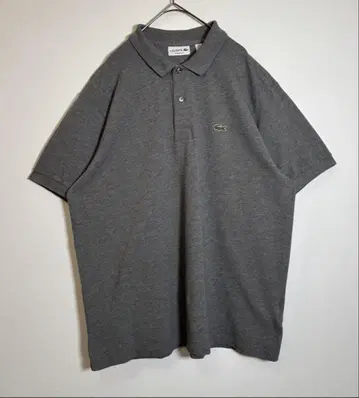 LACOSTE 라코스테 자수 로고 반팔 피케 셔츠