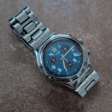 스와치 아이러니 swatch irony 크로노그래프 손목시계