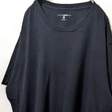 패션 노바 무지 티셔츠 블랙 2XL 구제 의류