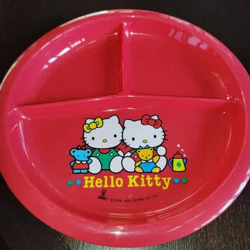 레트로 키티 플레이트