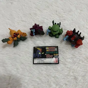 SD 건담 풀 컬러 스테이지 6 4개