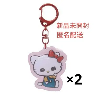 sanrio x SWIMMER 키티 입체 키링 새상품 2개