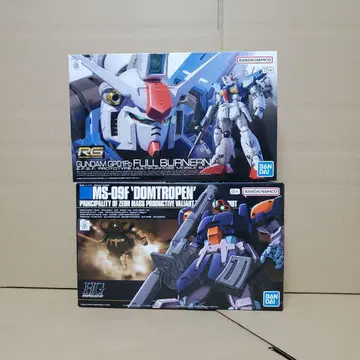 RG 건담 그리드 풀버니안 & HG MS-09F 돔드로펜