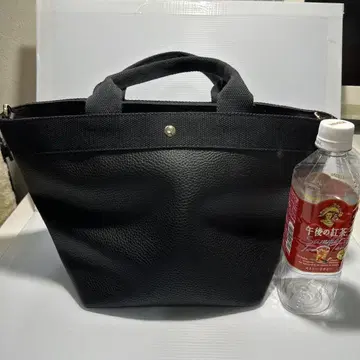 숄더 토트백 빅 블랙 2way