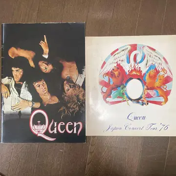 Queen 퀸 첫 일본 방문 1975 & 1976 일본 투어 팜플렛
