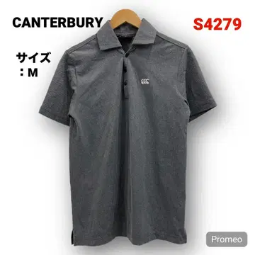 [즉시 구매 OK] CANTERBURY 반팔 피케 셔츠 사이즈 M 블랙