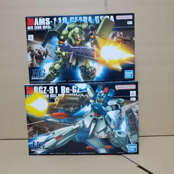 HG AMS-119 건담 & RGZ-91 Re-GZ