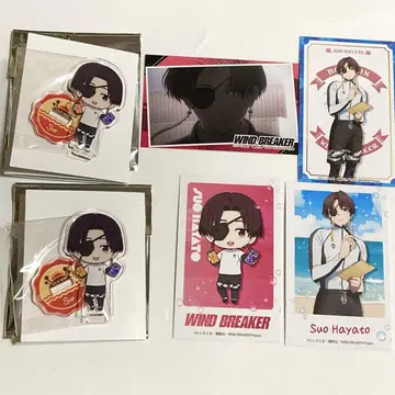소방 아크릴 스탠드 WIND BREAKER 마네키네코 윈브레