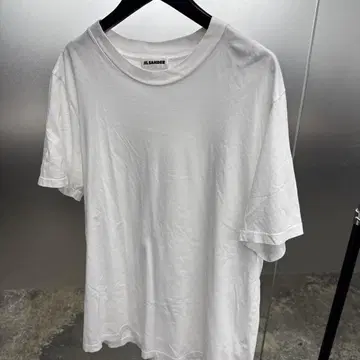 질샌더 화이트 티셔츠 L 사이즈