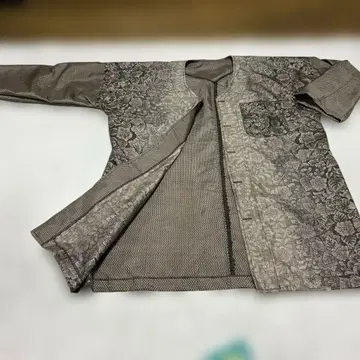 오시마 명주 코이구치 셔츠
