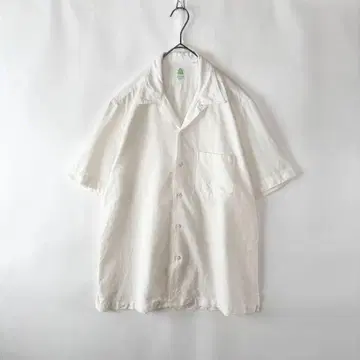 [이탈리아제] Finamore 오픈 카라 셔츠 반팔 고급 소재 고급
