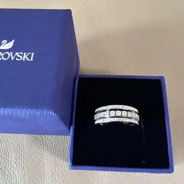 스와로브스키 크리스탈 3줄 반지 돌잡이