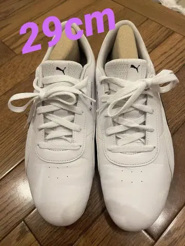 푸마 BMW 콜라보 스니커즈 화이트/네이비 29cm