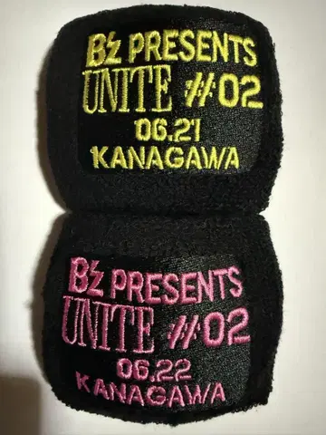 B'z presents UNITE 가챠가챠 한정 리스트 밴드 세트