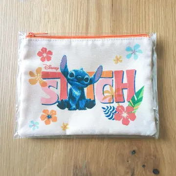 릴로와 스티치 플랫 파우치 영화 굿즈 미사용 새상품