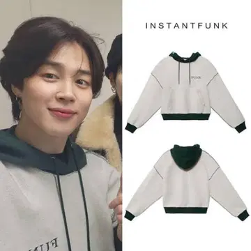 INSTANTFUNK BTS 지민 착용 후디 후드티
