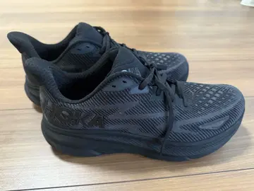 HOKA 클리프톤 9 신발 블랙