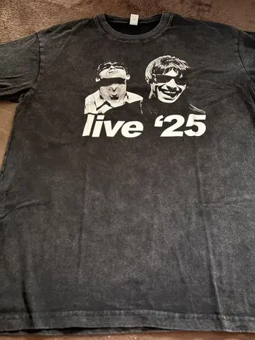 Oasis live '25 티셔츠